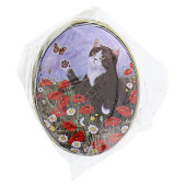 PILLENDOSE oval Katzen Motiv (PZN 9291393)