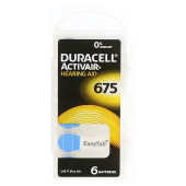 BATTERIEN f.Hörgeräte Duracell 675 (PZN 7656465)