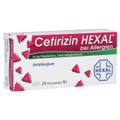 Cetirizin HEXAL bei Allergien (PZN 1830152)