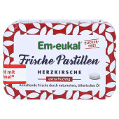 EM EUKAL Frische Pastillen Herzkirsche zuckerfrei (PZN 6440243)