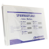 MOLTON SPANNAUFLAGE 100x200 cm m.Folie eins. (PZN 7662000)