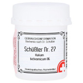 SCHÜSSLER Nr.27 Kalium bichromicum D 6 Tabletten (PZN 11032003)