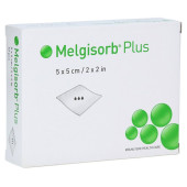 MELGISORB Plus Alginat Verband 5x5 cm steril (PZN 9932656)
