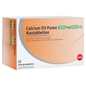 Calcium D3 PUREN 1000mg/880 I.E. (PZN 11333408)