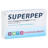 Superpep Reise Kaugummi-Dragees 20mg (PZN 4877929)