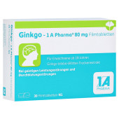 Ginkgo-1A Pharma 80mg (PZN 13856872)