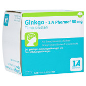 Ginkgo-1A Pharma 80mg (PZN 13856895)