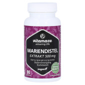 MARIENDISTEL 500 mg Extrakt hochdosiert vegan Kps. (PZN 15398037)