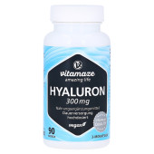 HYALURONSÄURE 300 mg hochdosiert vegan Kapseln (PZN 13947391)