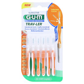 GUM TRAV-LER 0,9mm Kerze orange Intendent.+6Kappen (PZN 9714422)
