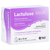 Lactulose AIWA Pflaumenaroma 10g/15ml Lösung zum Einnehmen (PZN 15253557)