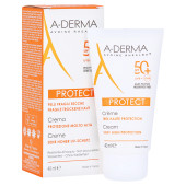 A-DERMA Protect Sonnenschutz Creme LSF 50+ (PZN 15239391)