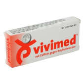 Vivimed mit Coffein gegen Kopfschmerzen (PZN 410318)
