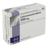 CALCIUMACETAT NEFRO 500 mg Filmtabletten (PZN 434023)