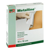 METALLINE Kompressen 10x12 cm steril (PZN 635359)