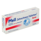 Pfeil Zahnschmerz-Tabletten forte 400mg (PZN 410554)