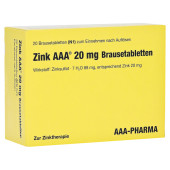 Zink AAA 20mg (PZN 975606)