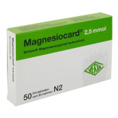 Magnesiocard 2,5mmol (PZN 1667812)