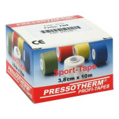 PRESSOTHERM Sport-Tape 3,8 cmx10 m rot (PZN 2002351)