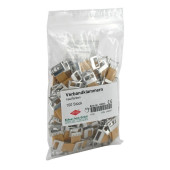 VERBANDKLAMMERN hautfarben mit Gummiband (PZN 3140701)