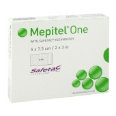MEPITEL One 5x7,5 cm Silikon Netzverband (PZN 3089727)