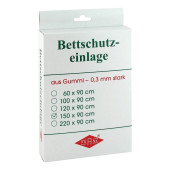 BETTEINLAGE Gummiplatte 0,3 mm 90x150 cm weiß (PZN 3173876)