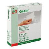 GAZIN Mullkomp.5x5 cm steril 8fach (PZN 3448965)