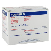TOPPER 8 Kompr.7,5x7,5 cm steril (PZN 3420352)