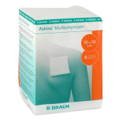 ASKINA Mullkompressen 10x10 cm unsteril 8fach (PZN 6874533)