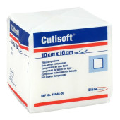 CUTISOFT Vlieskompressen 10x10 cm unsteril (PZN 4894862)