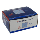 BD Micro-fine + Insulinspritze 1 ml U100 12,7mm (PZN 4400162)