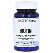 BIOTIN 10 mg GPH Kapseln (PZN 13250891)