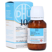 BIOCHEMIE DHU 10 Natrium sulfuricum D 6 Tab.Karto (PZN 6329250)
