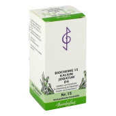 BIOCHEMIE 15 Kalium jodatum D 6 Tabletten (PZN 4324774)