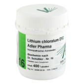 BIOCHEMIE Adler 16 Lithium chloratum D 12 Tabl. (PZN 2730576)