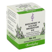BIOCHEMIE 14 Kalium bromatum D 6 Tabletten (PZN 4324633)
