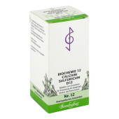 BIOCHEMIE 12 Calcium sulfuricum D 12 Tabletten (PZN 1073969)