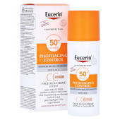 Eucerin Sun Creme getönt mittel LSF 50+ (PZN 11321322)