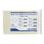 BETTSCHUTZEINLAGE Gummi 90x200 cm creme (PZN 8514098)