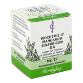 BIOCHEMIE 17 Manganum sulfuricum D 6 Tabletten (PZN 4324863)