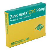 Zink Verla OTC 20mg (PZN 3000526)