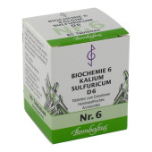 BIOCHEMIE 6 Kalium sulfuricum D 6 Tabletten (PZN 3420197)