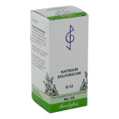 BIOCHEMIE 10 Natrium sulfuricum D 12 Tabletten (PZN 1073892)