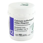 BIOCHEMIE Adler 12 Calcium sulfuricum D 6 Tabl. (PZN 2729403)