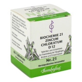 BIOCHEMIE 21 Zincum chloratum D 12 Tabletten (PZN 4325199)
