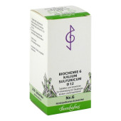 BIOCHEMIE 6 Kalium sulfuricum D 12 Tabletten (PZN 1073544)