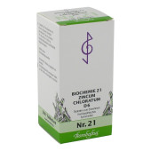 BIOCHEMIE 21 Zincum chloratum D 6 Tabletten (PZN 4325182)