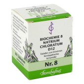 BIOCHEMIE 8 Natrium chloratum D 12 Tabletten (PZN 1073751)