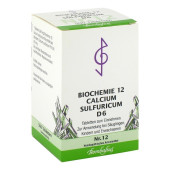 BIOCHEMIE 12 Calcium sulfuricum D 6 Tabletten (PZN 1073923)