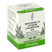 BIOCHEMIE 16 Lithium chloratum D 6 Tabletten (PZN 4324811)